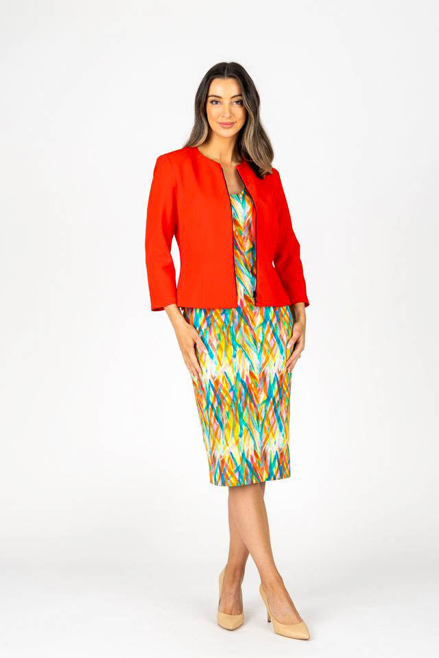 AVERY Curve Neck Dress