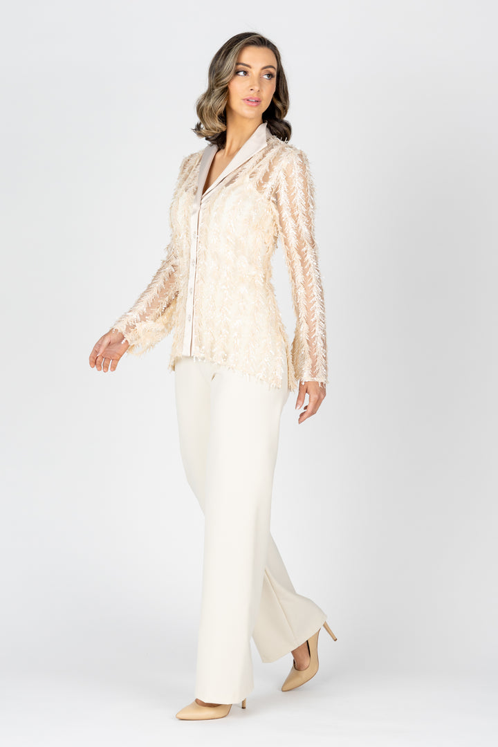 DOVE Embroidered Shirt