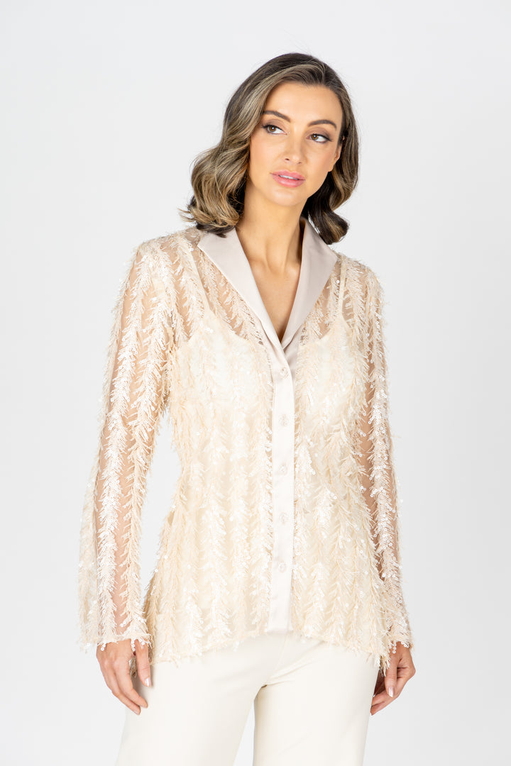 DOVE Embroidered Shirt