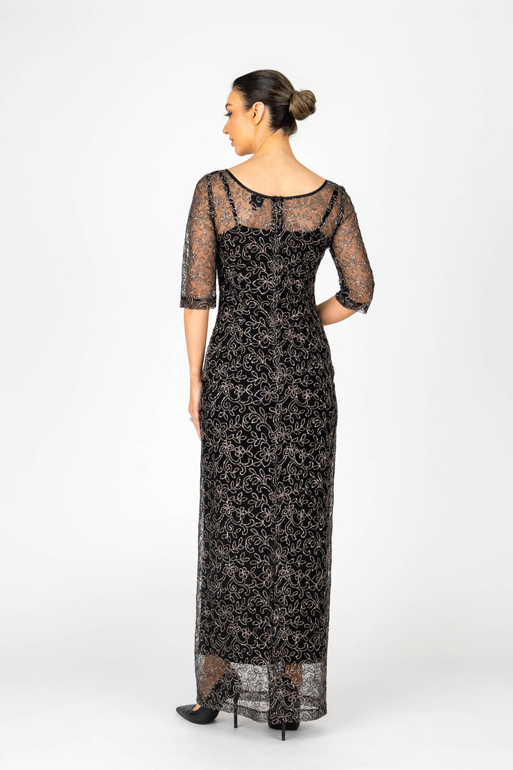 JOSEPHINE 3/4 Sleeve Gown