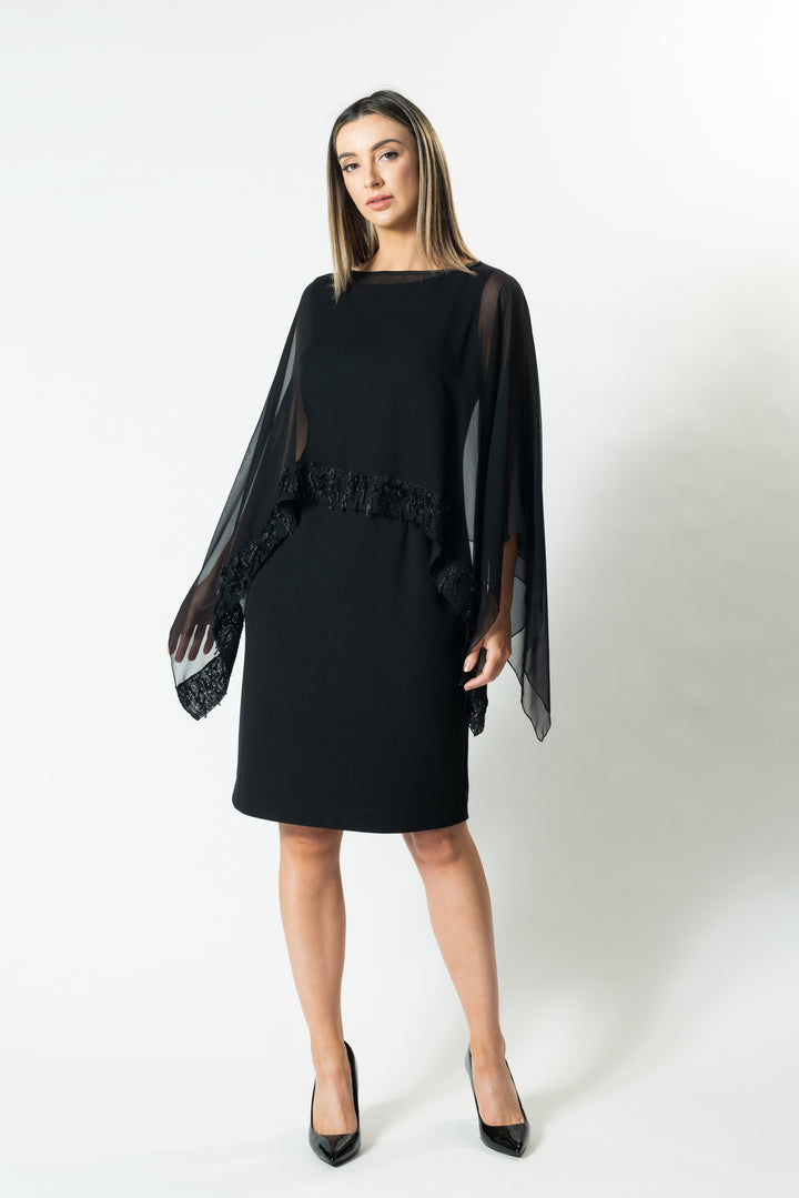 MIM Trimmed Silk Cube Capelette