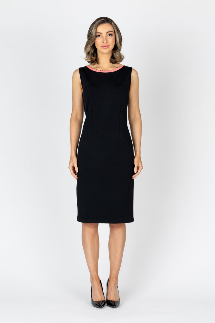 PORTO Trimmed Shift Dress