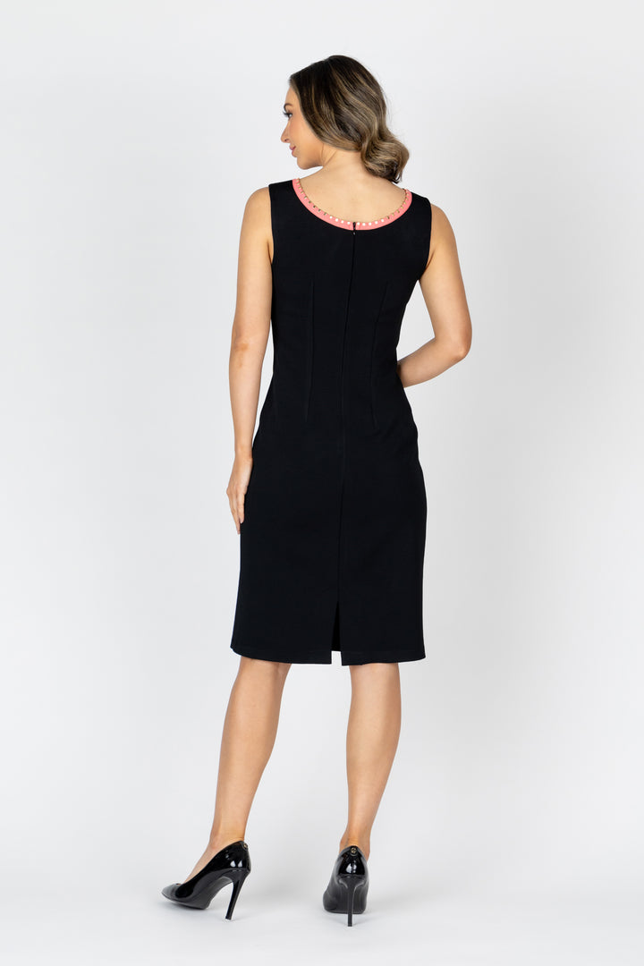PORTO Trimmed Shift Dress