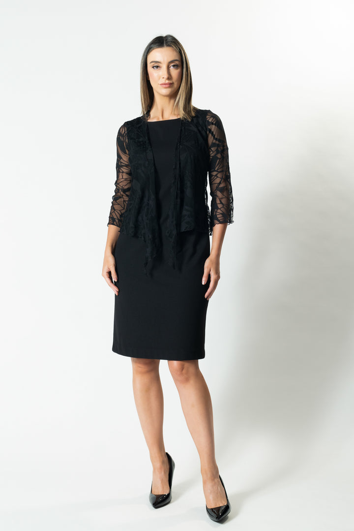 NERO Tie Front Cardigan