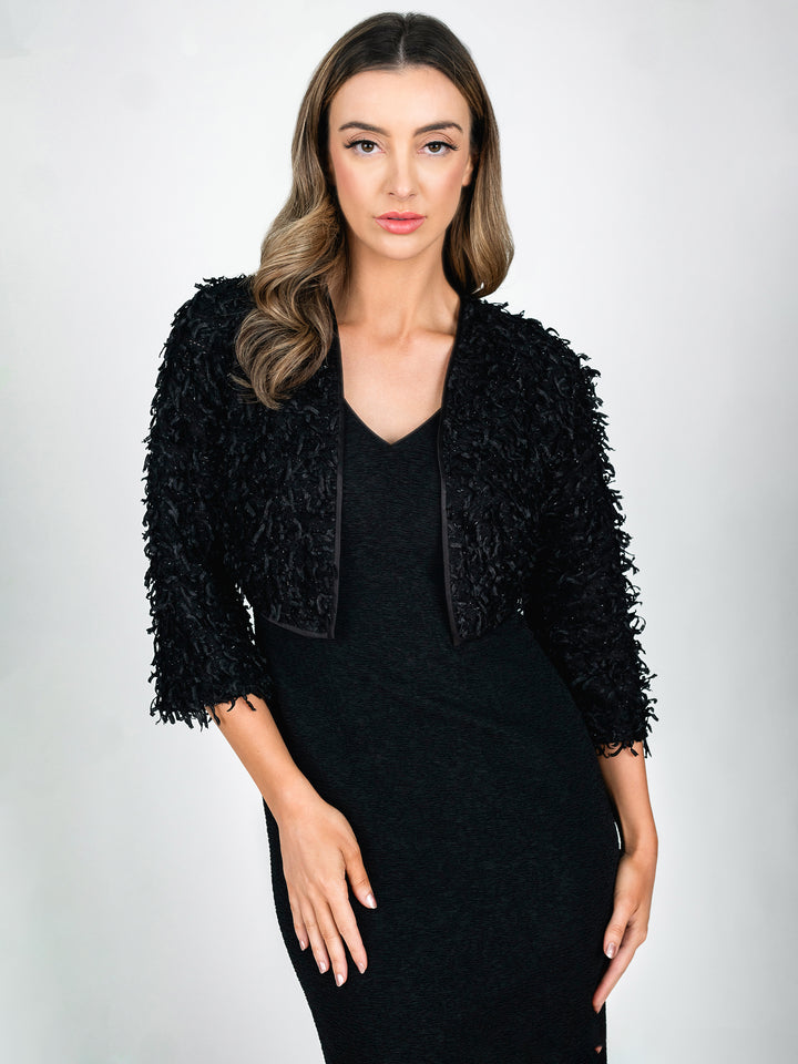 OPERA Cropped Evening Bolero