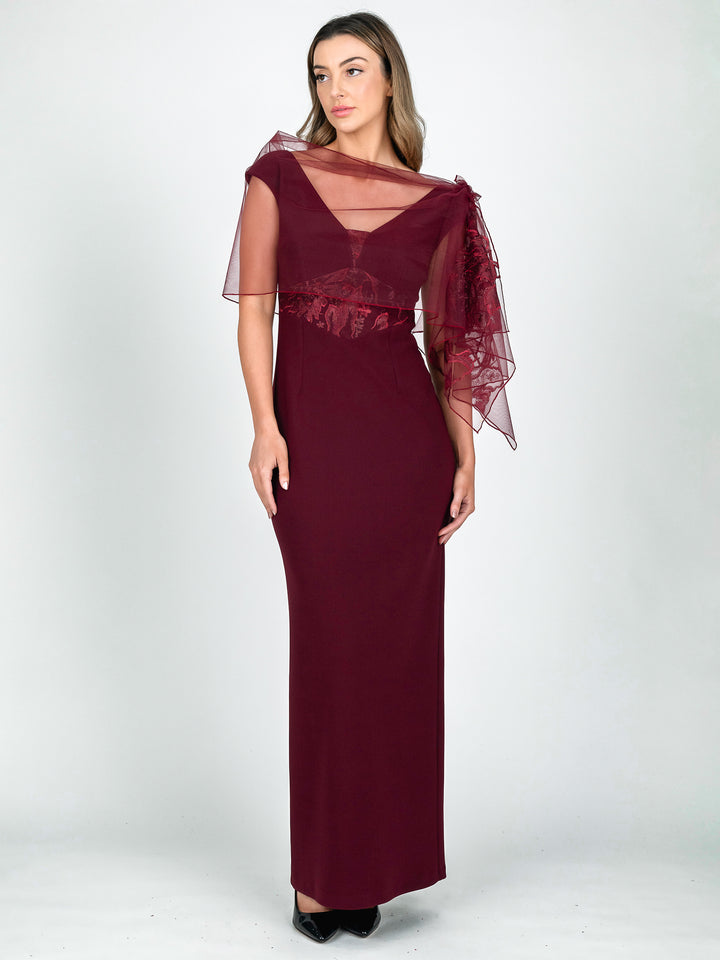 VENEZIA Trimmed Cocktail Scarf