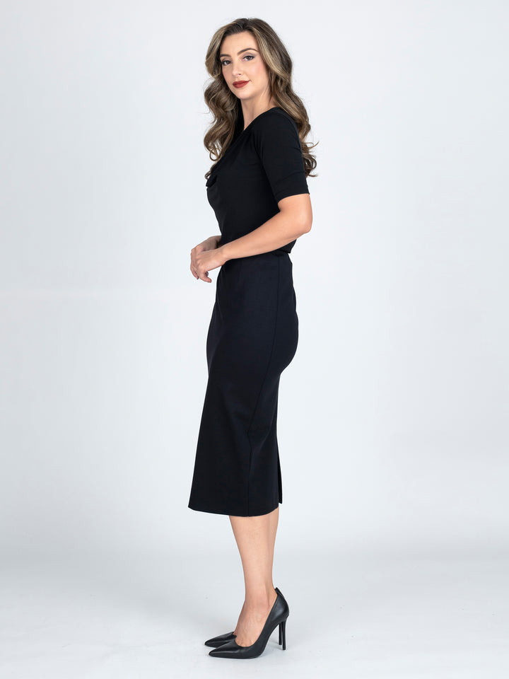 ALASKA Ponte Pencil Skirt