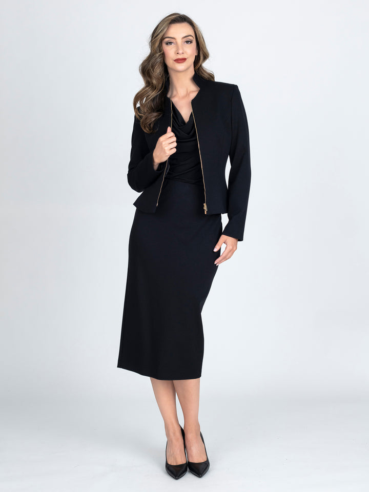 ALASKA Ponte Pencil Skirt