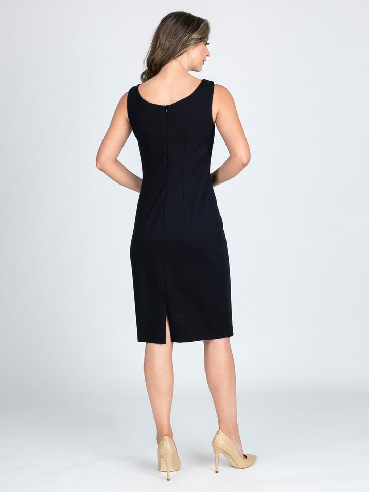 ALASKA Boat Neck Suit Dress