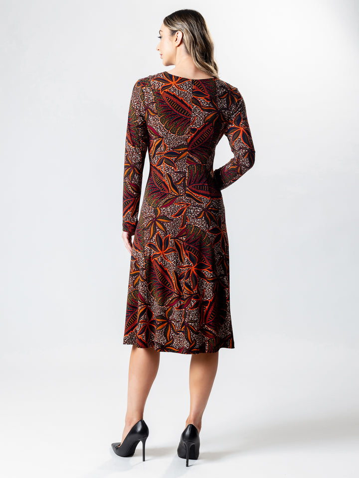 OASIS Panelled A-Line Dress