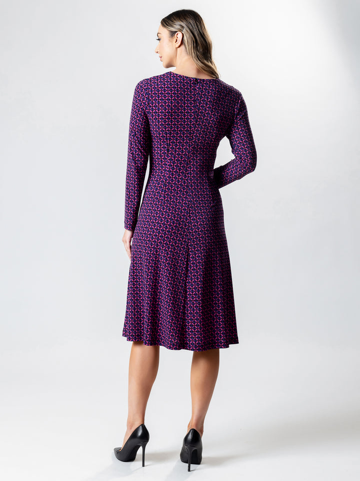 OASIS Panelled A-Line Dress