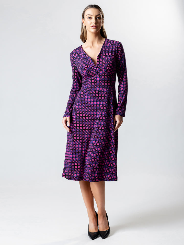 OASIS Panelled A-Line Dress