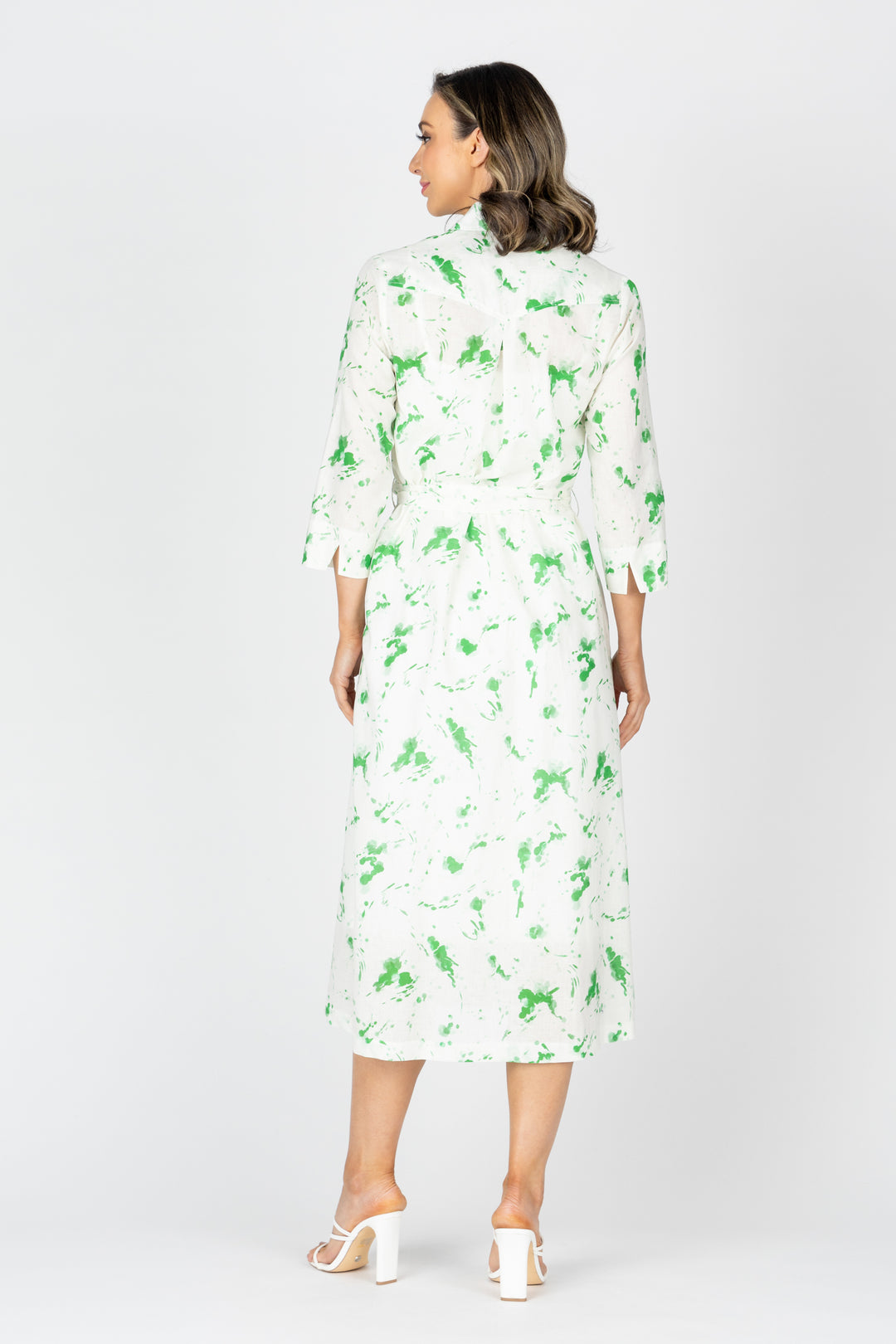 APPLETINI 3/4 Sleeve Shirt Dress