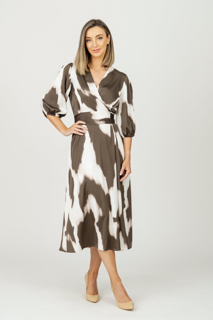 CELINE Blouson Sleeve Dress