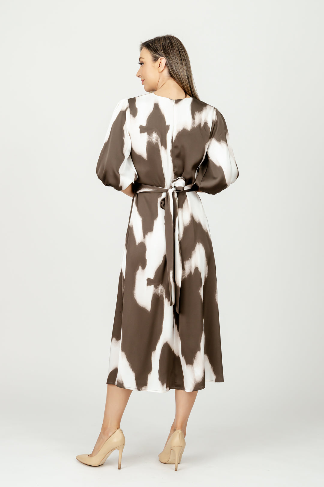 CELINE Blouson Sleeve Dress