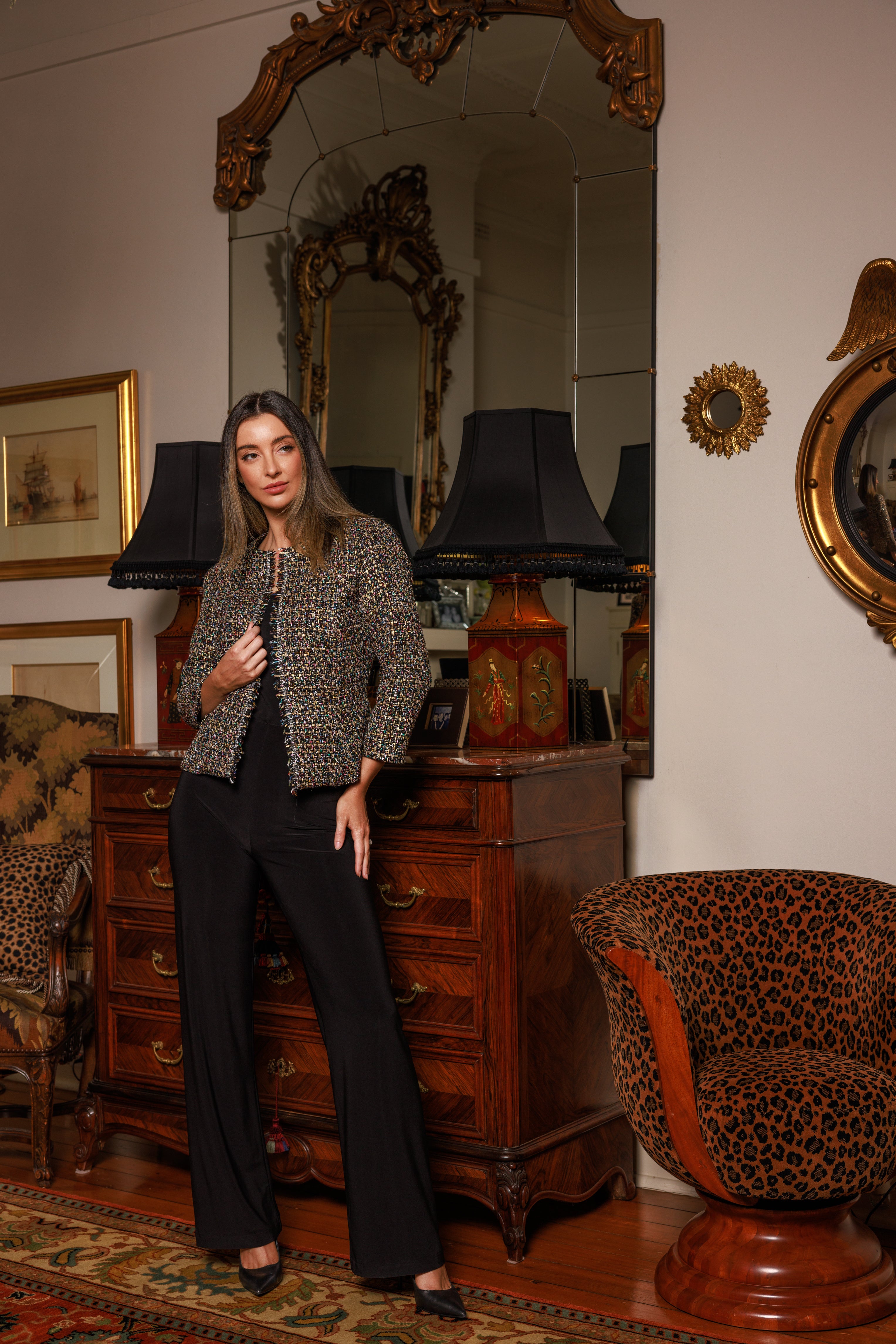 Lisa Barron | COSMO Luxe Tweed Jacket | Made In Melbourne