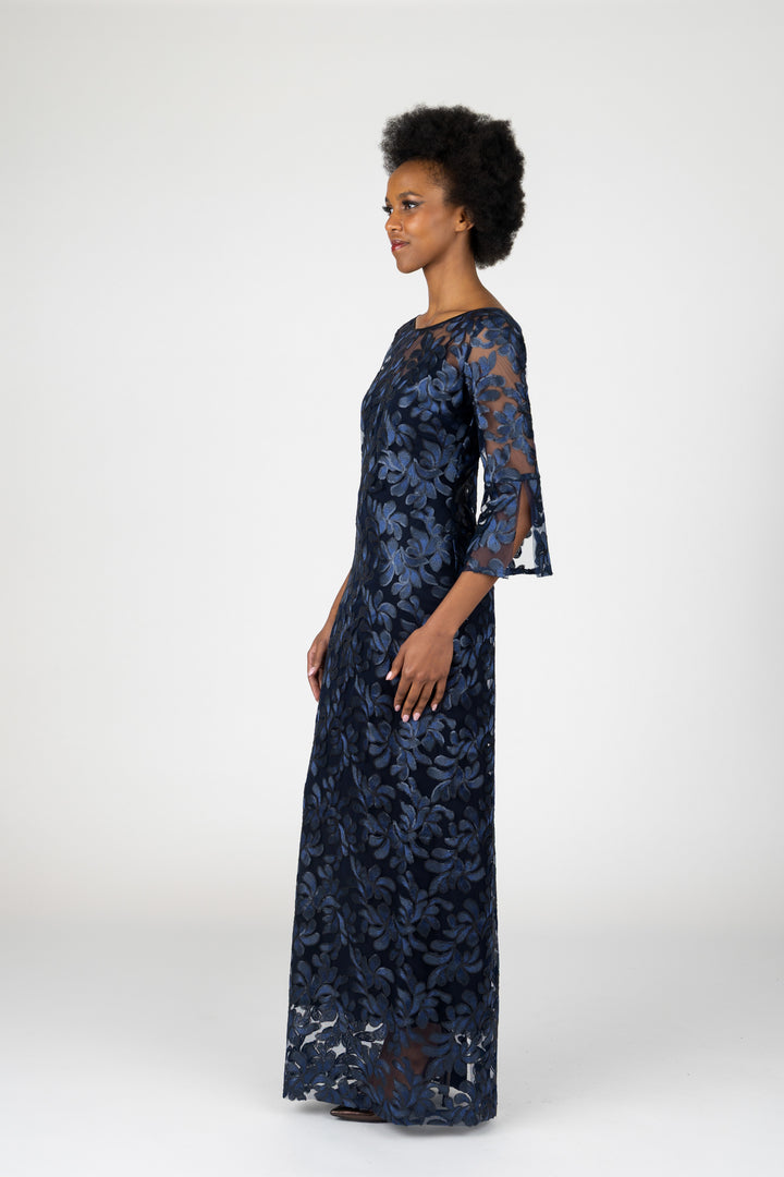 ELYSE 3/4 Sleeve Gown