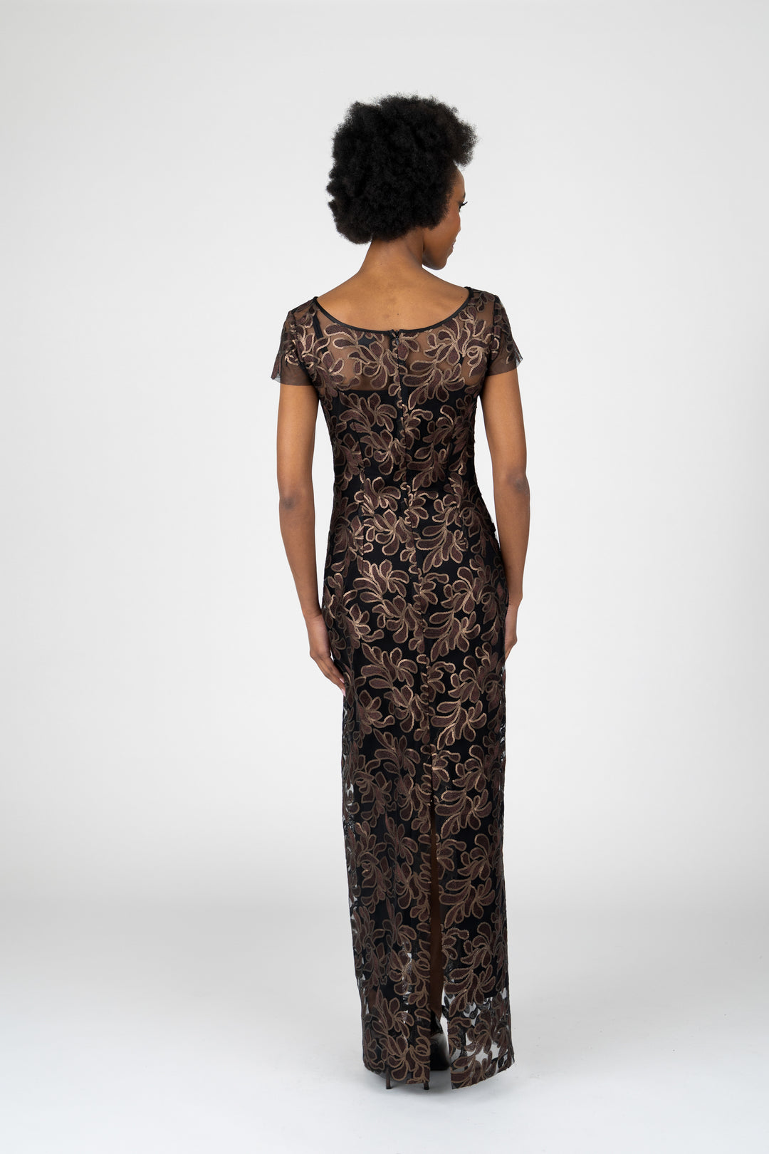 ELYSE Cap Sleeve Gown