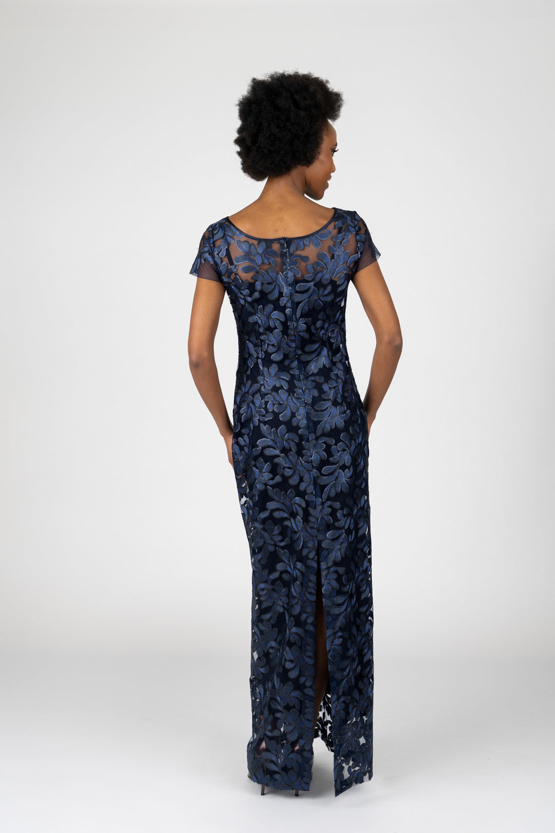 ELYSE Cap Sleeve Gown