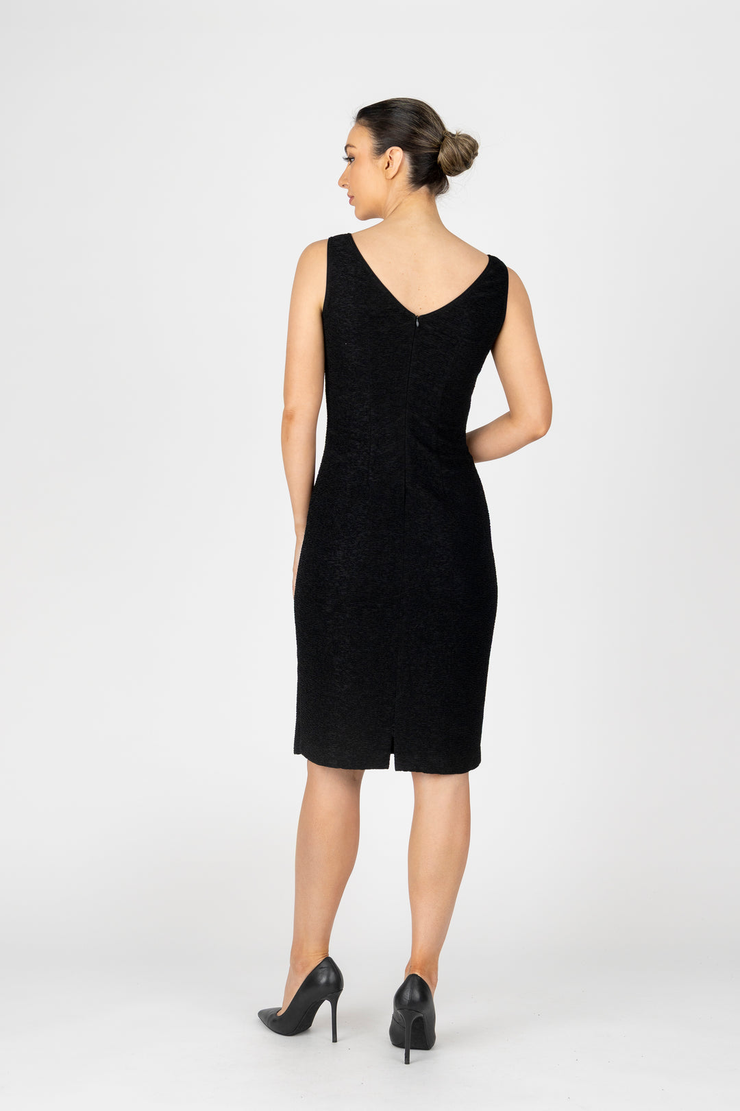 COMO Trimmed V-Neck Dress