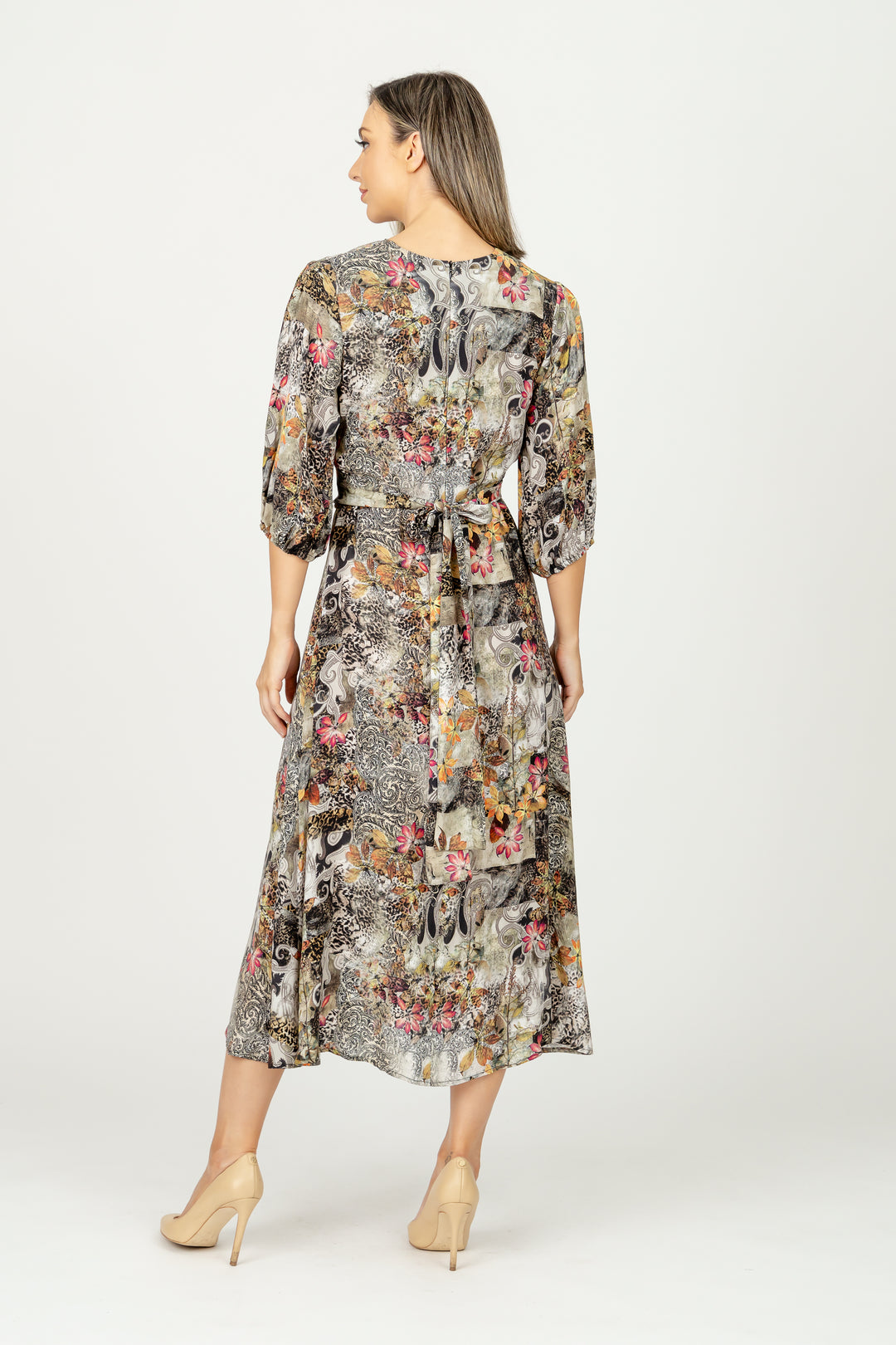 FRANCOISE Blouson Sleeve Dress