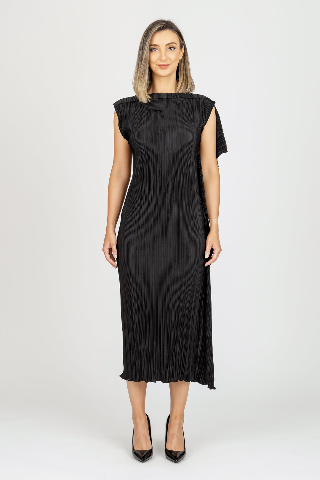 KYOTO Pleat Wave Dress