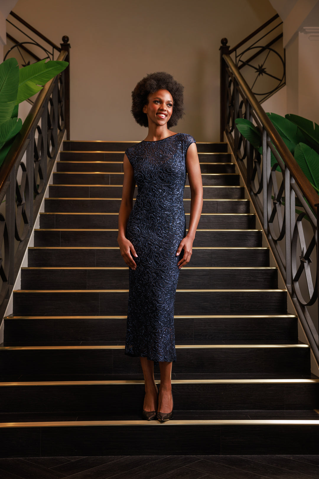 PARIS Midi Cocktail Dress
