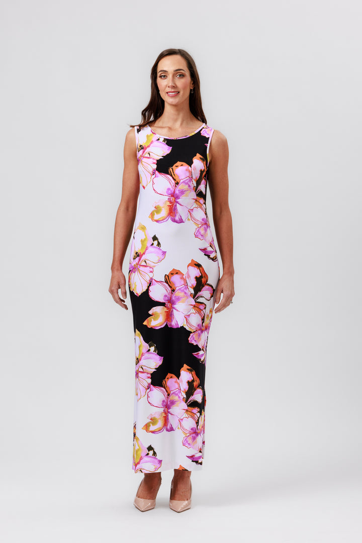 LYRA Side Split Maxi Dress