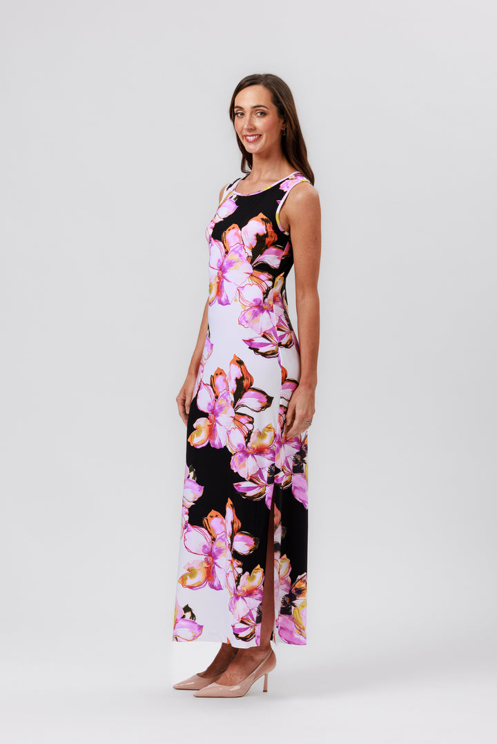 LYRA Side Split Maxi Dress