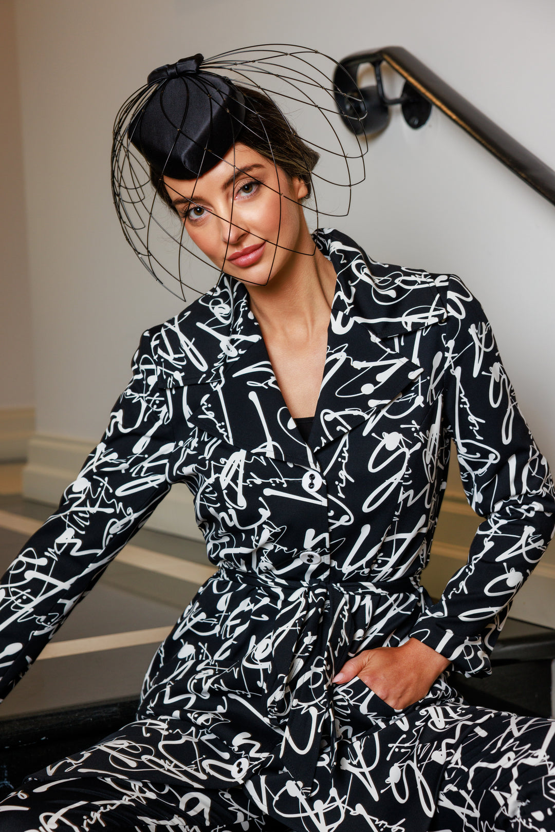 SCRIPT Short Trench Coat