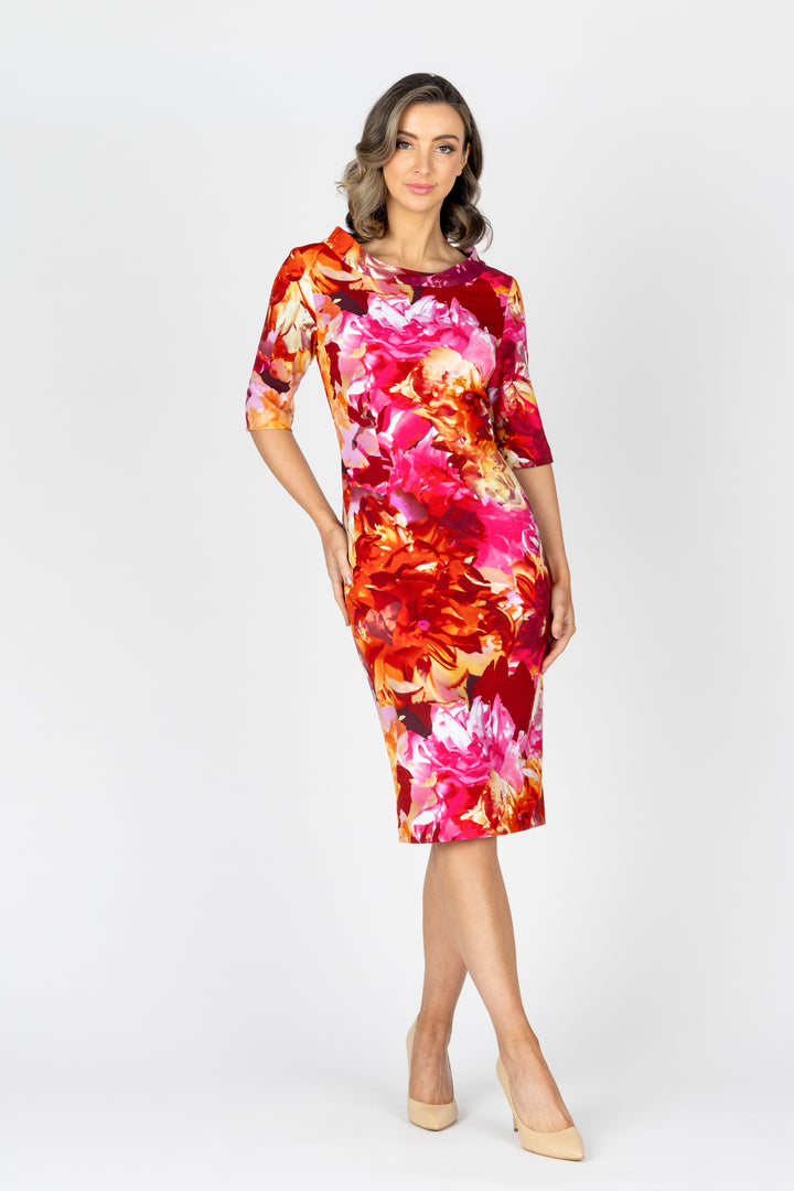 MAISEL Standing Collar Dress