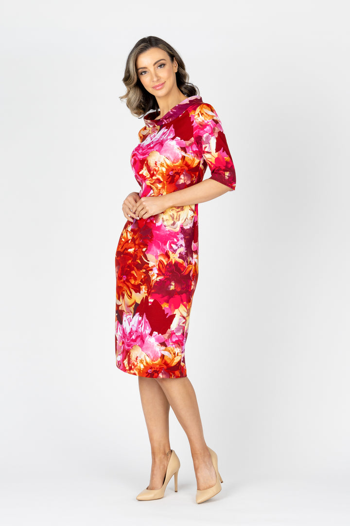 MAISEL Standing Collar Dress