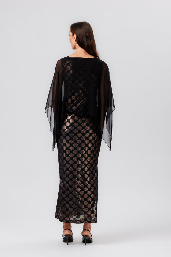MALTA Side Split Maxi Dress