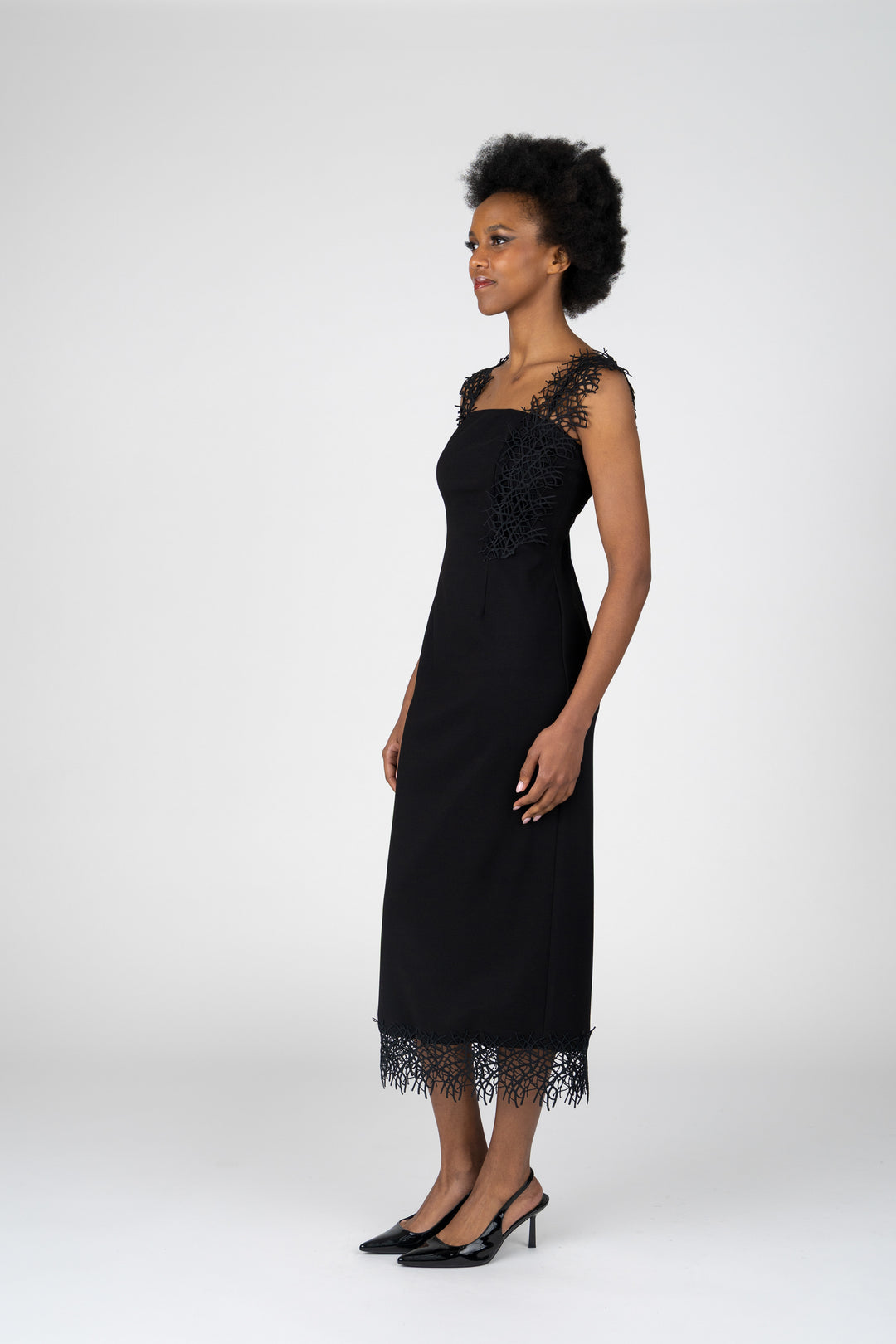 MIM BOND Trimmed Midi Shoestring