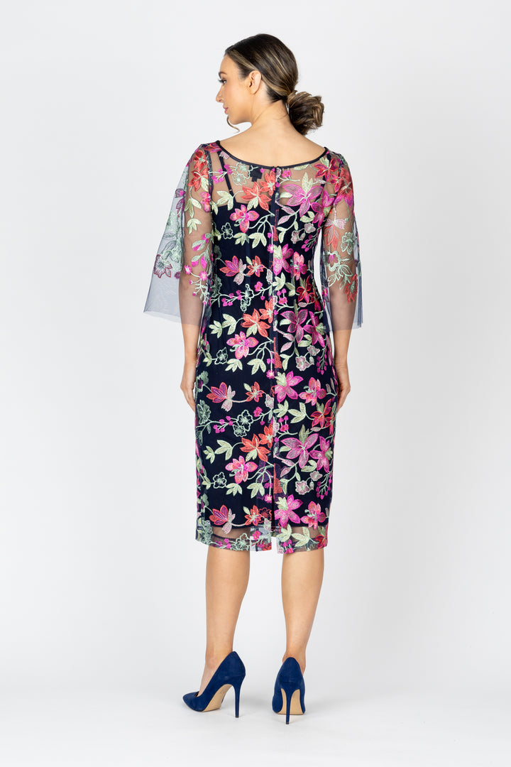 MIRA Bell Sleeve Midi Dress