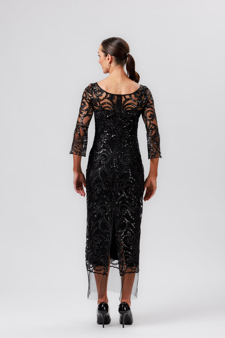 NINA 3/4 Sleeve Gown
