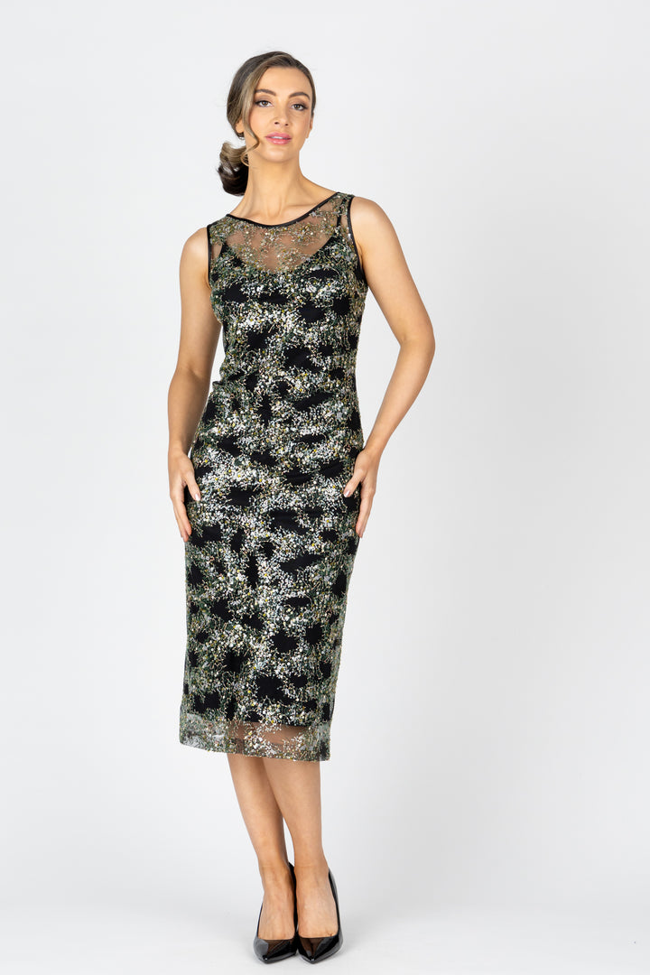 OLETTE Midi Cocktail Dress