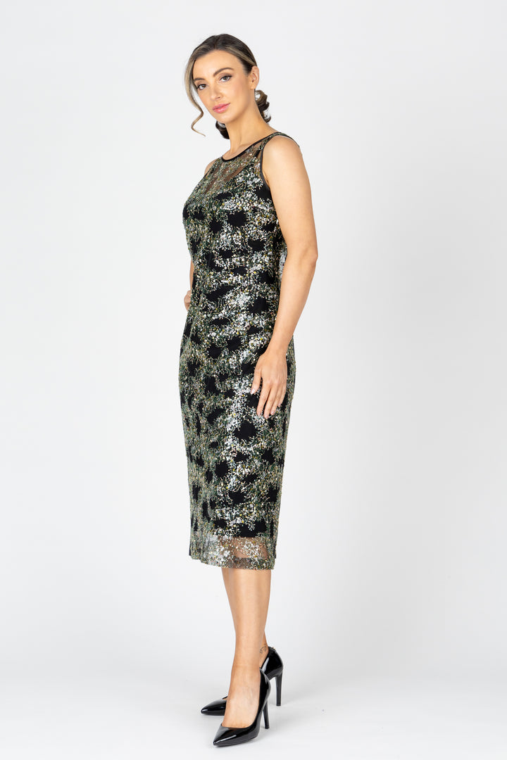 OLETTE Midi Cocktail Dress