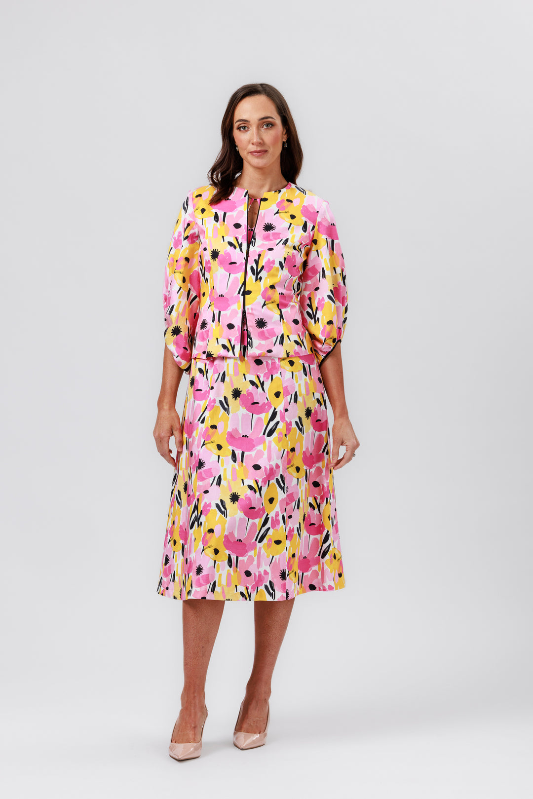 PALOMA Gather Sleeve Jacket