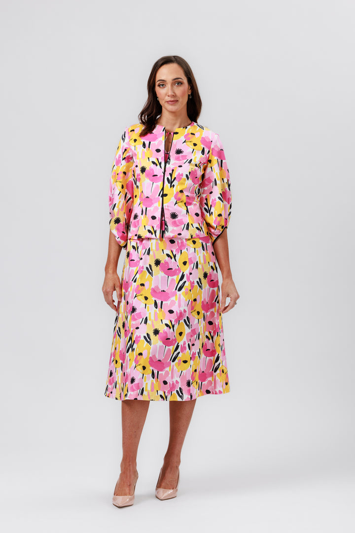 PALOMA Keyhole A-Line Dress