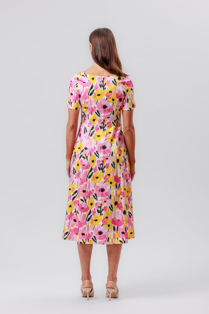 PALOMA Keyhole A-Line Dress