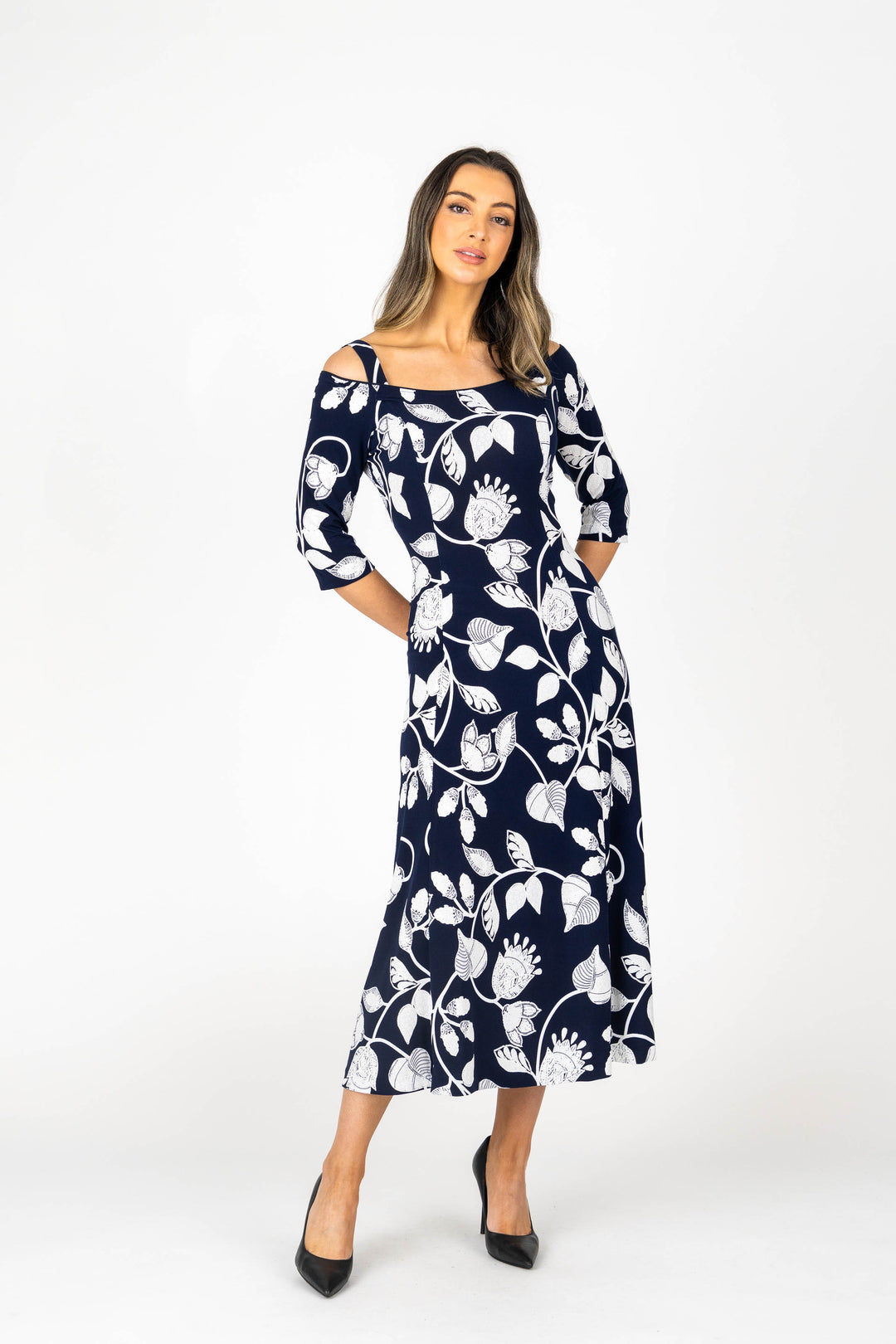PARFAIT A-Line Off Shoulder Dress