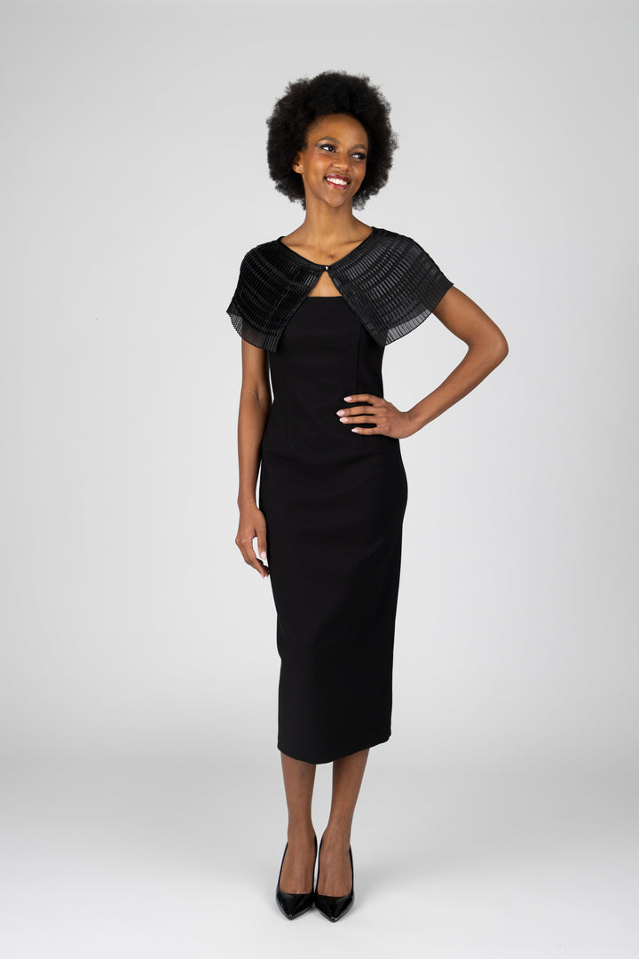 PARIS Pleat Crop Cape