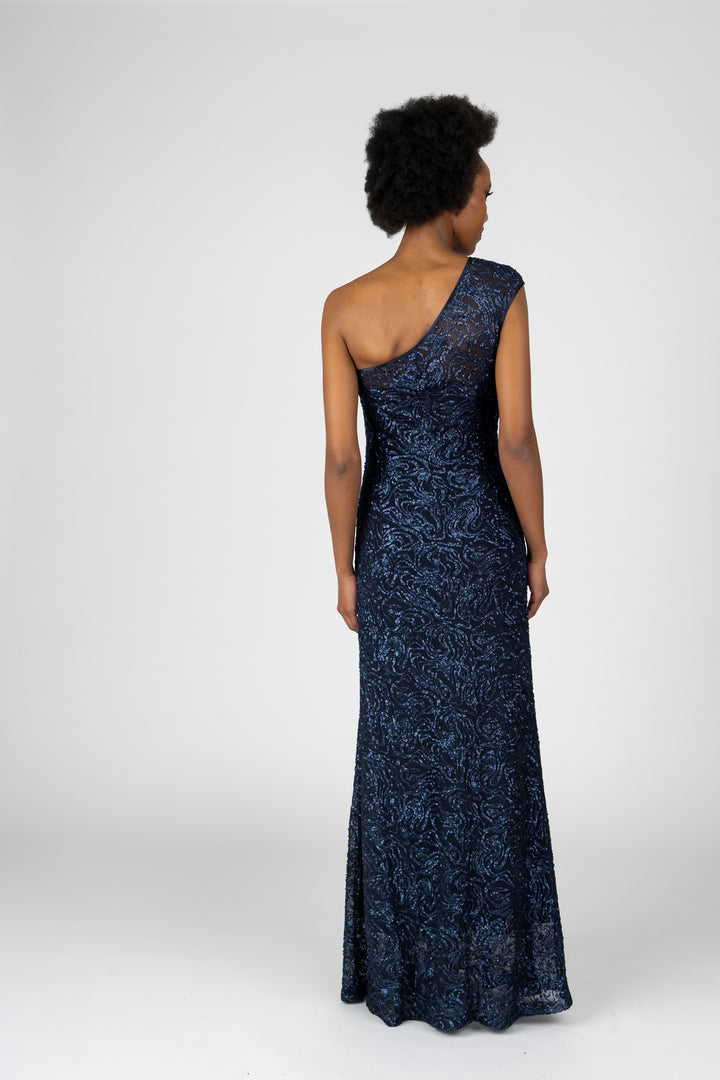 PARIS One Shoulder Gown