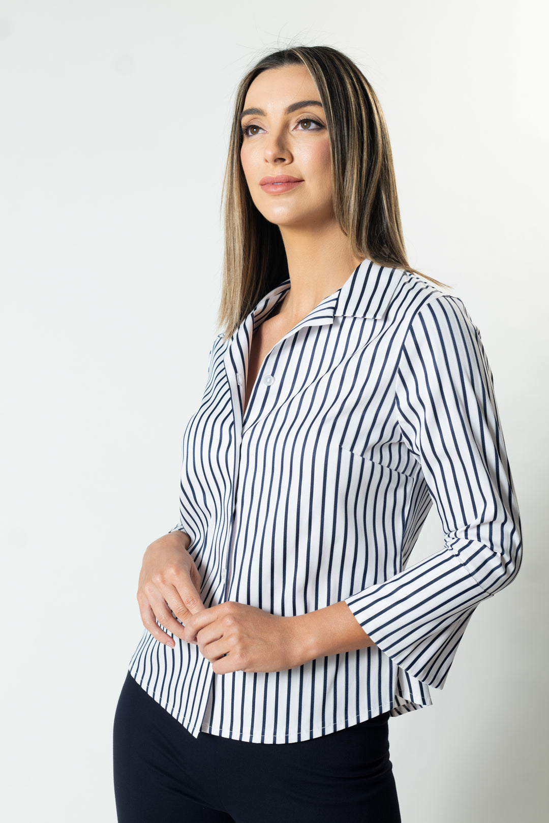 PIPER Fitted Shirt with Cuff