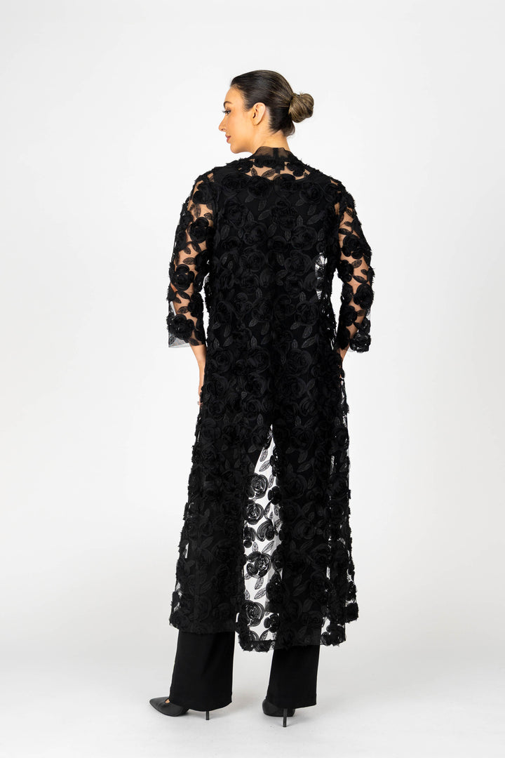 ROSETTE Embroidered Coat