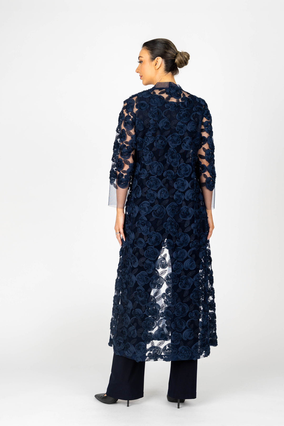 ROSETTE Embroidered Coat