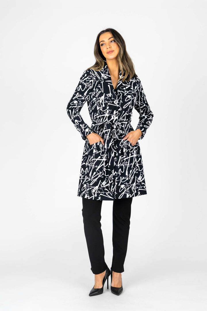 SCRIPT Short Trench Coat