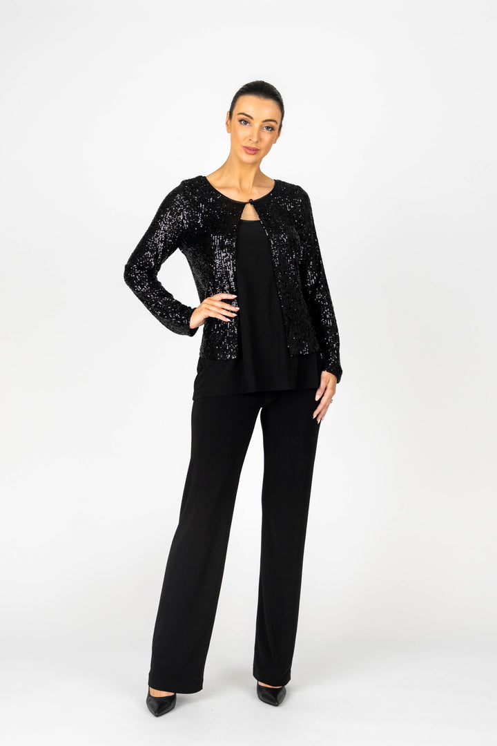 SHOWGIRL Sequin Cardigan