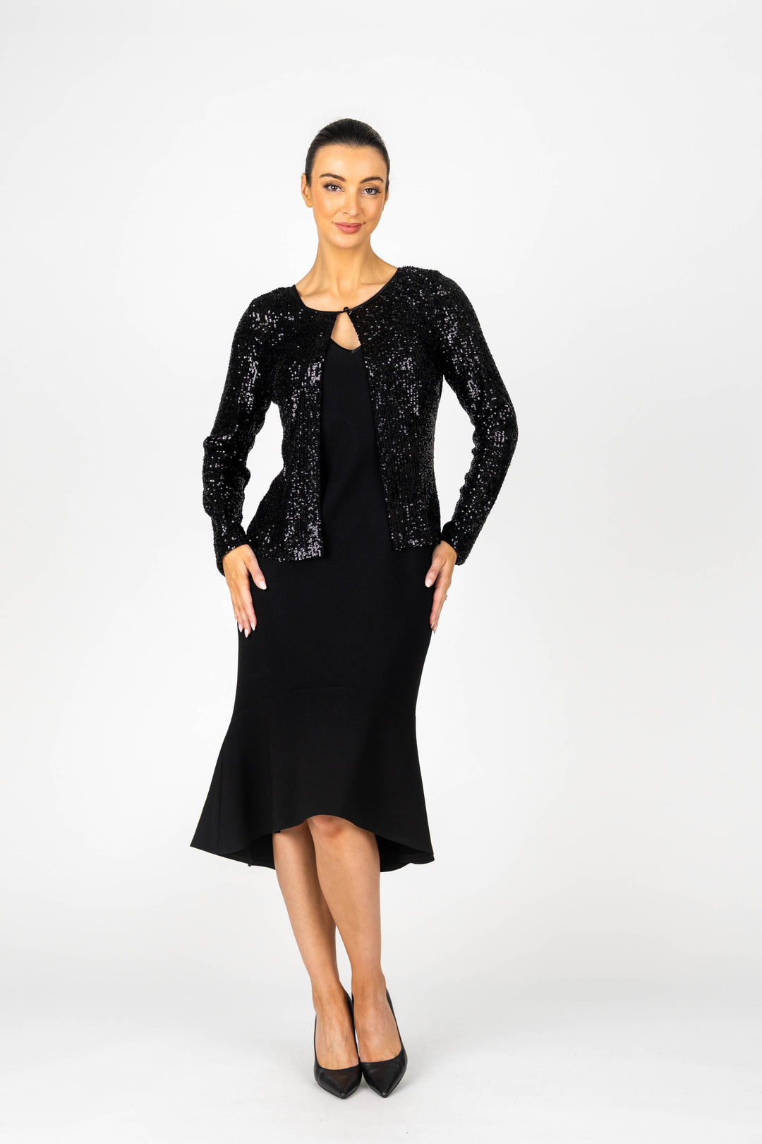 SHOWGIRL Sequin Cardigan
